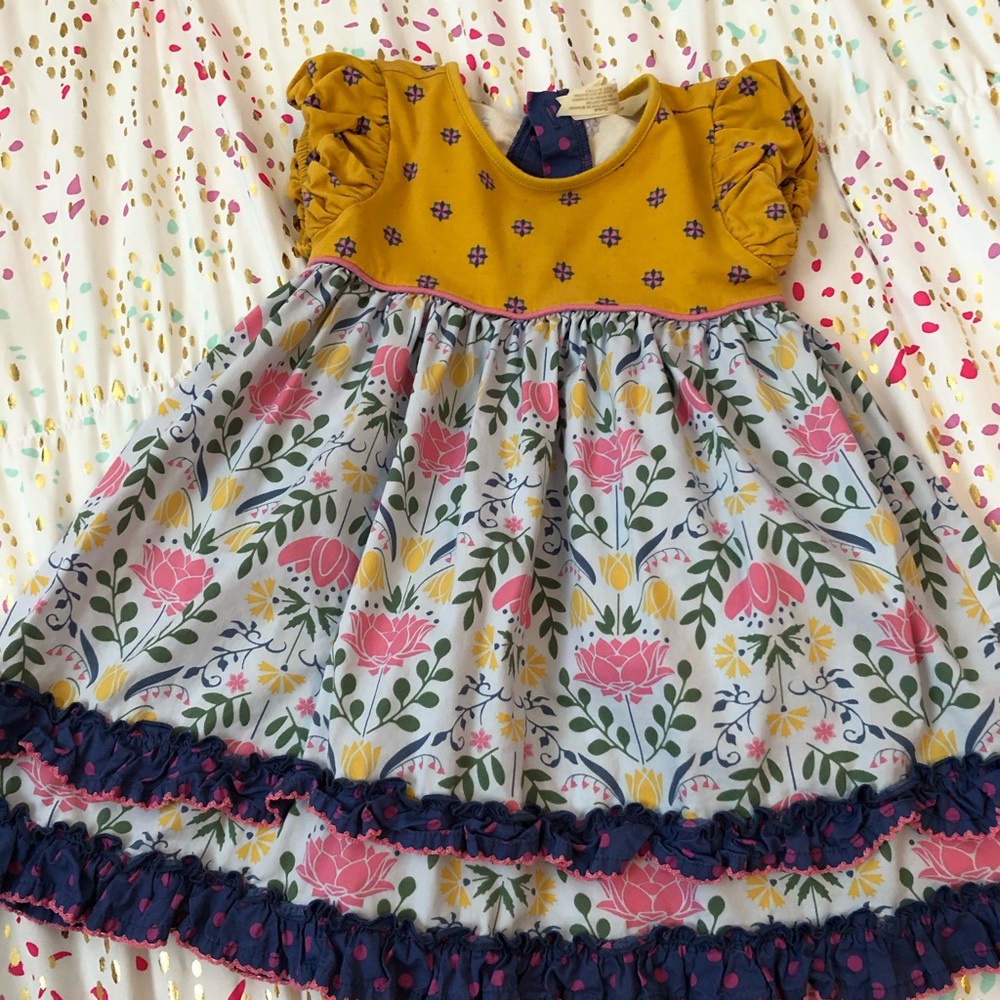 Matilda Jane Floral Tunic/dress: 18-24 mo
